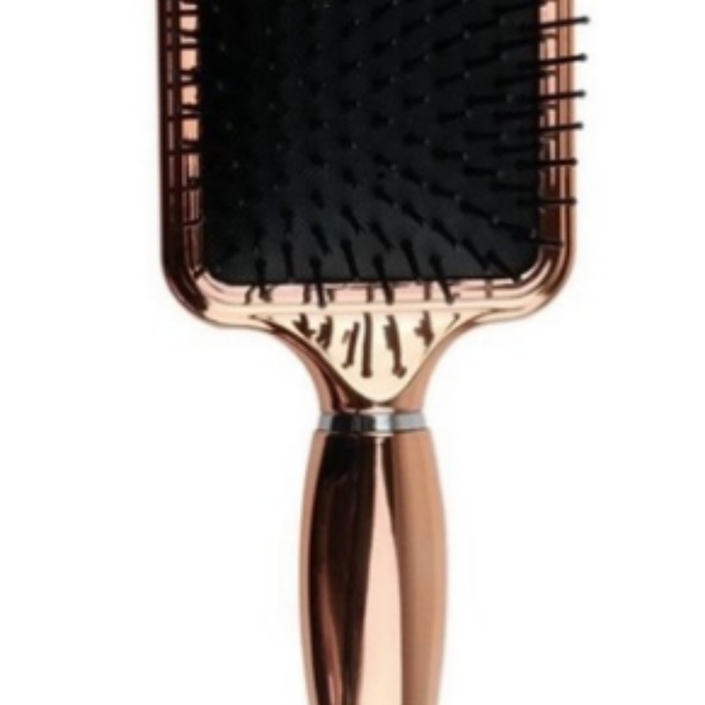ARIA BEAUTY Luxe Chrome Detangling Paddle Brush